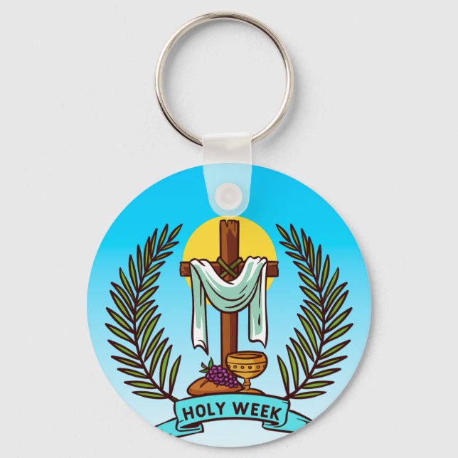 Holy Week Keychain (Front)