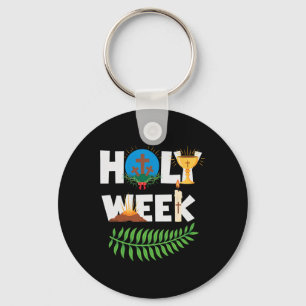 Holy Week Palm Sunday Maundy Thursday Good Friday Keychain