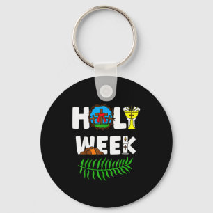 Holy Week Palm Sunday Maundy Thursday Good Friday Keychain