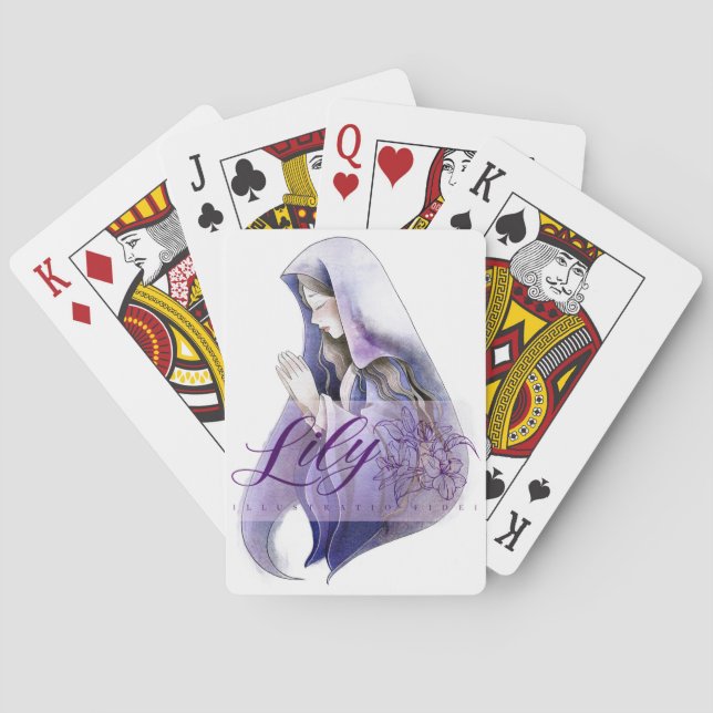 Holymary cards (Back)