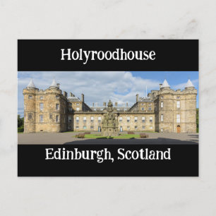 Holyroodhouse, Edinburgh, Scotland Postcard