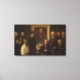 Homage to Delacroix, 1864 Canvas Print