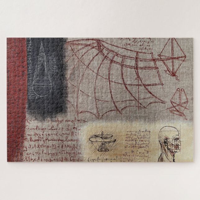 Homage to Leonardo da Vinci Jigsaw Puzzle (Horizontal)