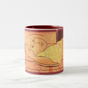 Homage to Matisse Two-Tone Coffee Mug