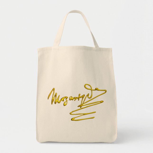 HOMAGE TO MOZART TOTE BAG (Front)