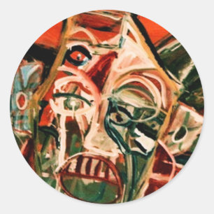 HOMAGE TO THE MISTRO CLASSIC ROUND STICKER