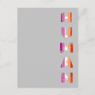 homan   Lesbian Pride postcard