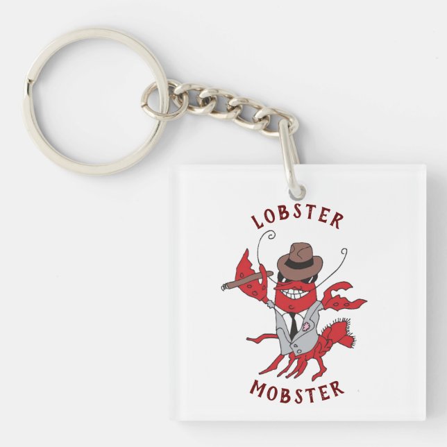 Homard Homard 🦞 Drôle Cartoon Gangster (Devant)