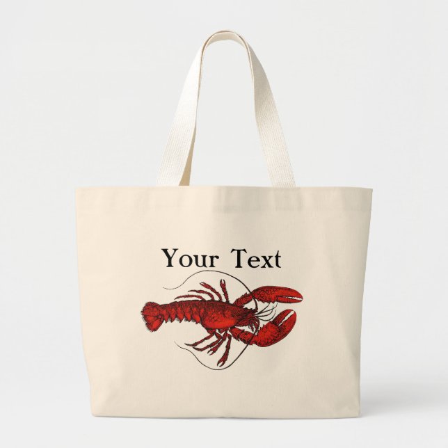 Homard rouge 3 Sacs fourre-tout (Devant)