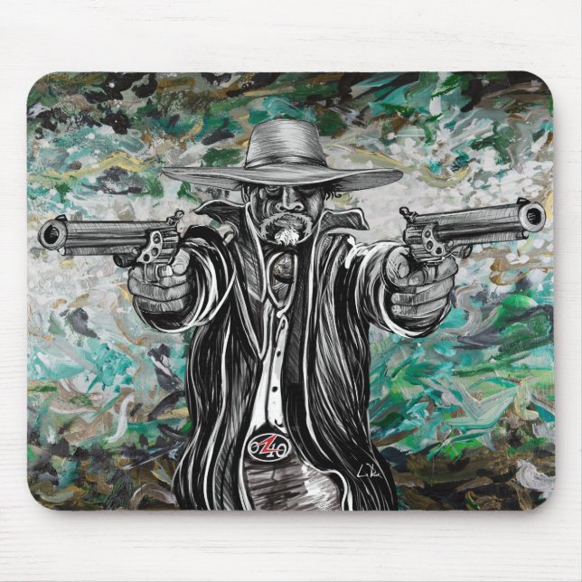 Hombre Mouse Pad (Front)