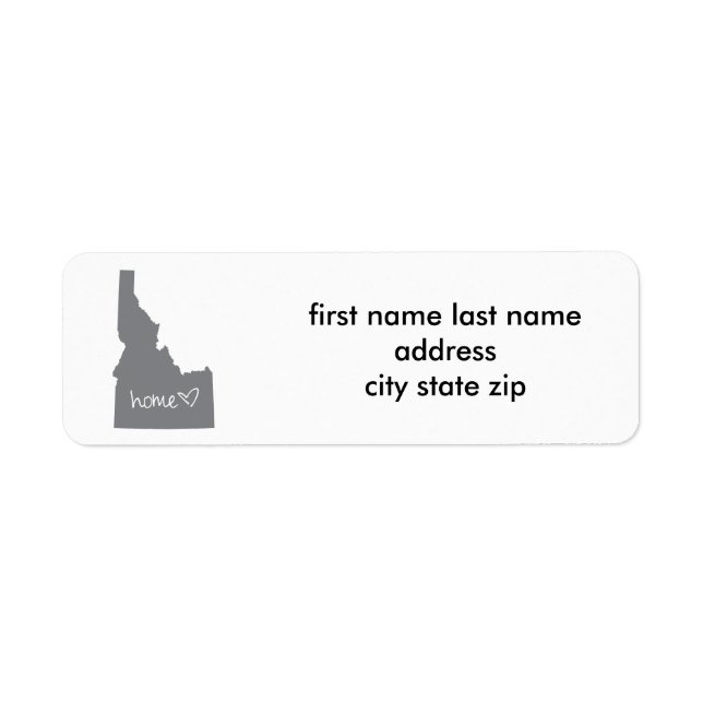 Home <3 Idaho (Front)