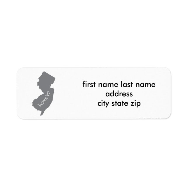 Home <3 New Jersey (Front)