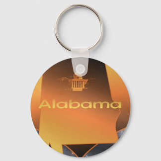 Home Alabama Keychain