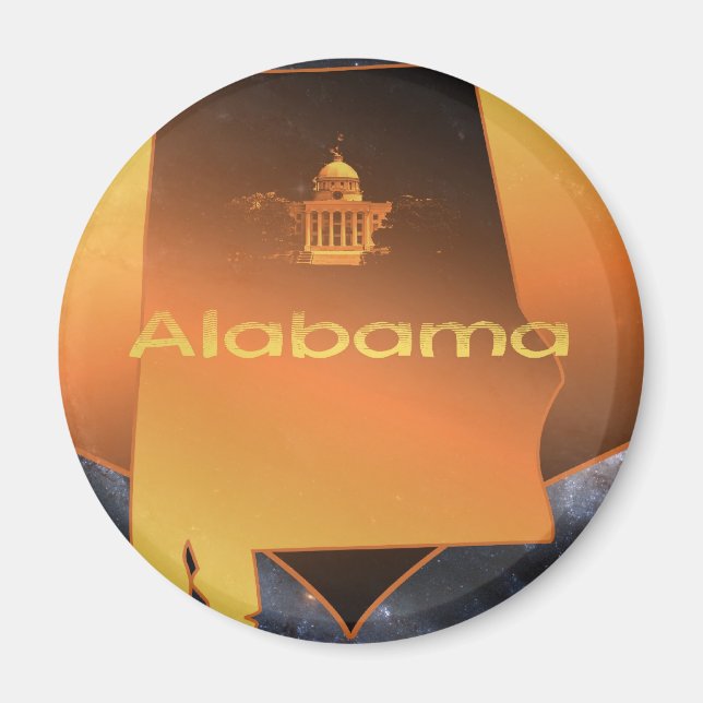 Home Alabama Magnet (Front)