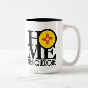 HOME Albuquerque NM 15oz Two-Tone Coffee Mug