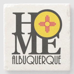 HOME Albuquerque Stone Coaster