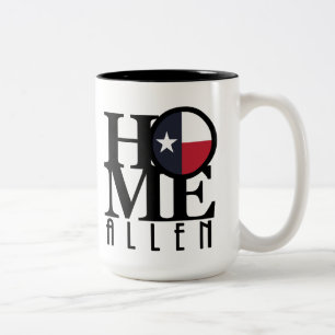 HOME Allen Texas 15oz Two-Tone Coffee Mug