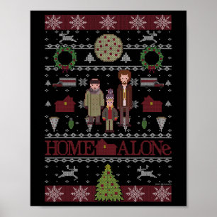 Home Alone Christmas The Wet Ndits Ugly Sweater  Poster