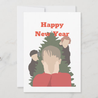 Home alone moder art thank you card