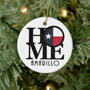 HOME Amarillo Ceramic Ornament