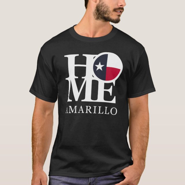 HOME Amarillo Texas T-Shirt (Front)