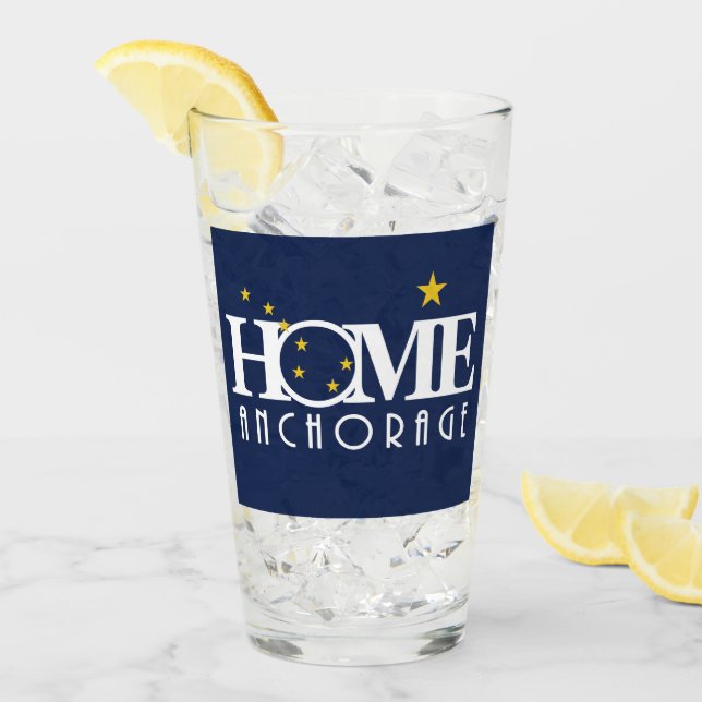 HOME Anchorage Alaska Glass (Front Ice)