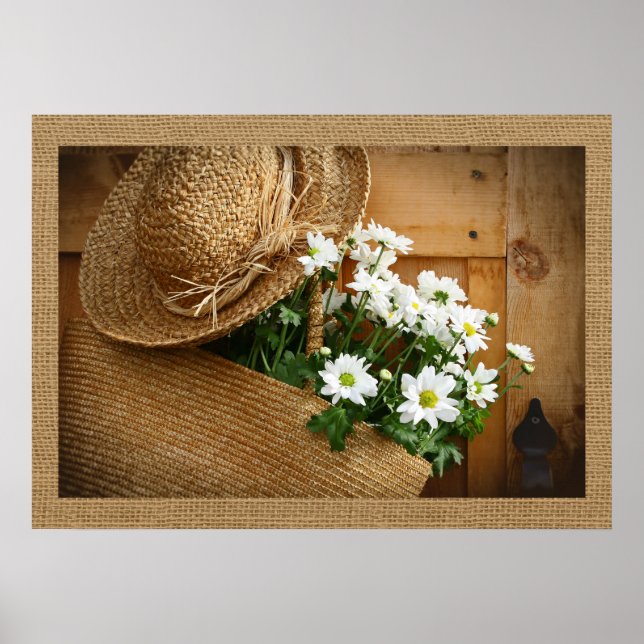 Home and Business Art Decor- Straw Hat Series Poster (Front)