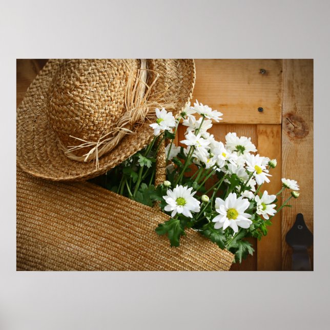 Home and Business Art Decor- Straw Hat Series Poster (Front)