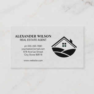 Home and Hills Icon Business Card
