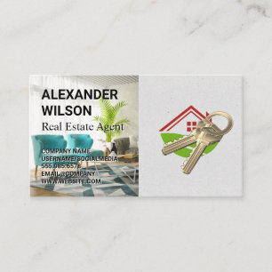Home and Keys   Interior Business Card