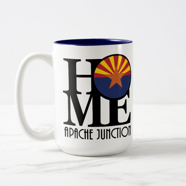 HOME Apache Junction 15oz Two-Tone Coffee Mug (Left)