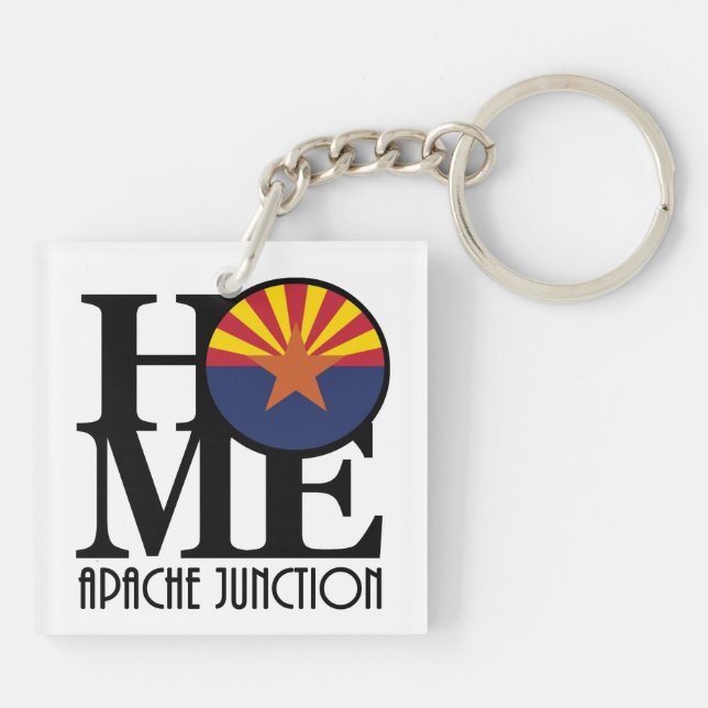HOME Apache Junction  Keychain (Back)