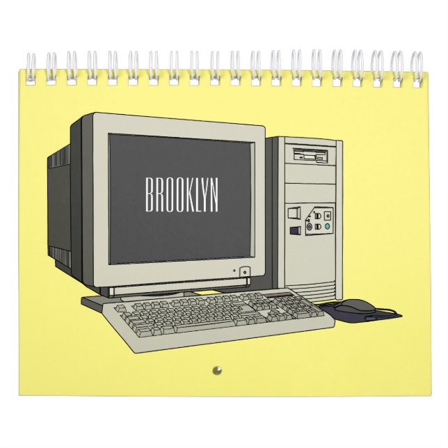 Home appliance cartoon illustration calendar (Cover)