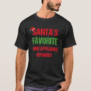 Home Appliance Repairer Funny Pajama Christmas Gif T-Shirt