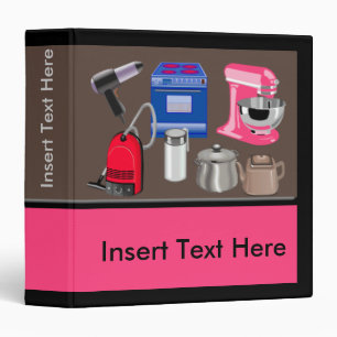 Home Appliances Avery Binder