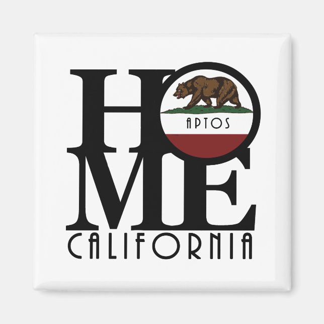 HOME Aptos California Magnet (Front)