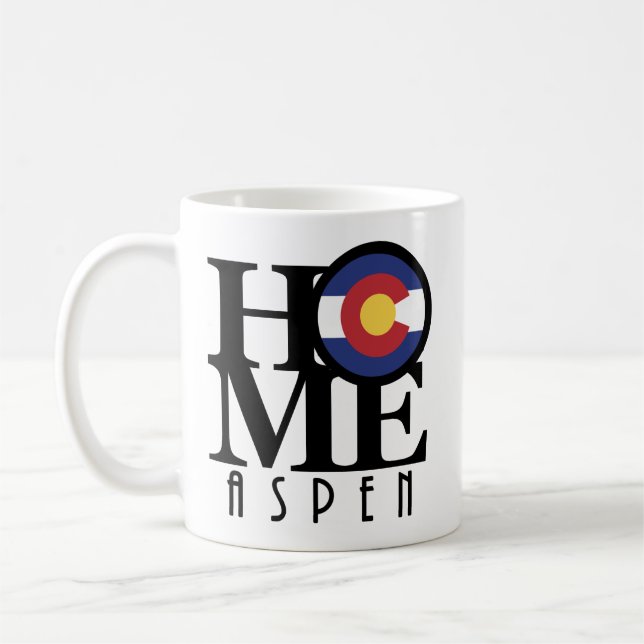 HOME Aspen Colorado 11oz Coffee Mug (Left)