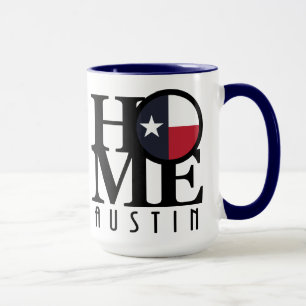 HOME Austin Texas 15oz Mug