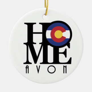 HOME Avon CO Ceramic Ornament