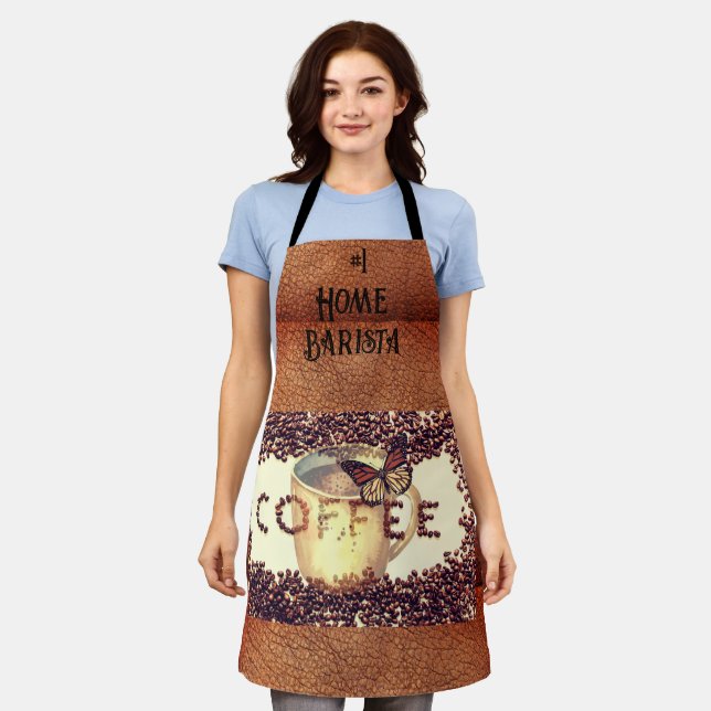 Home Barista Apron (Worn)