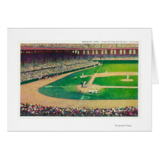 Home Base Bleachers View of Comiskey Park