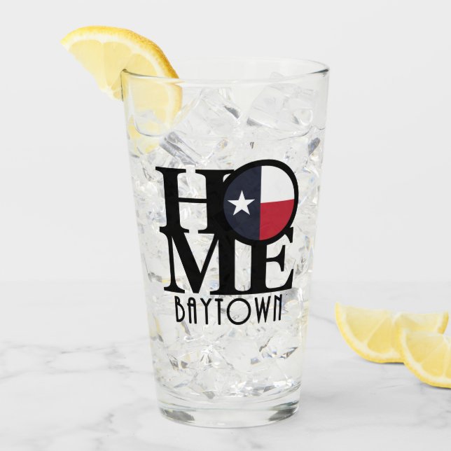 HOME Baytown Texas Glass (Front Ice)