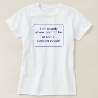 Home (blue) T-Shirt
