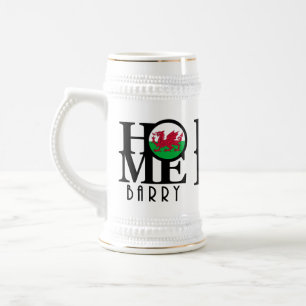 HOME BORN LOVE Barry Wales Beer Stein