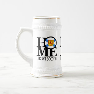 HOME BORN LOVE Nova Scotia Beer Stein