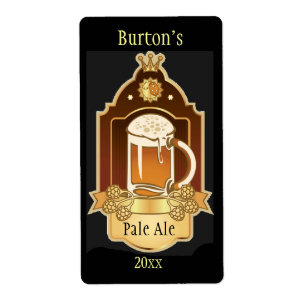 Home Brewed Beer Labels