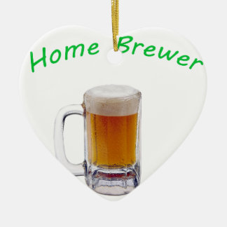 Home Brewer Ceramic Ornament