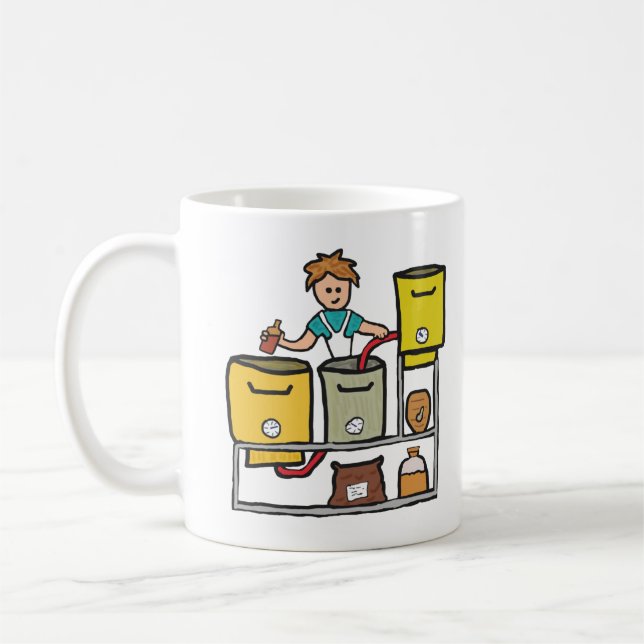 Home Brewing Coffee Mug (Left)