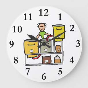 Home Brewing Large Clock