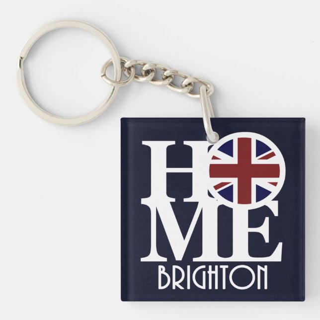 HOME Brighton England Keychain (Front)